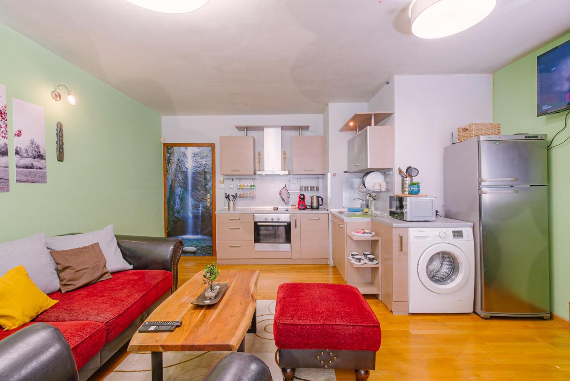 Top Center Spacious Apartment With Ac And Free Underground Parking София Экстерьер фото