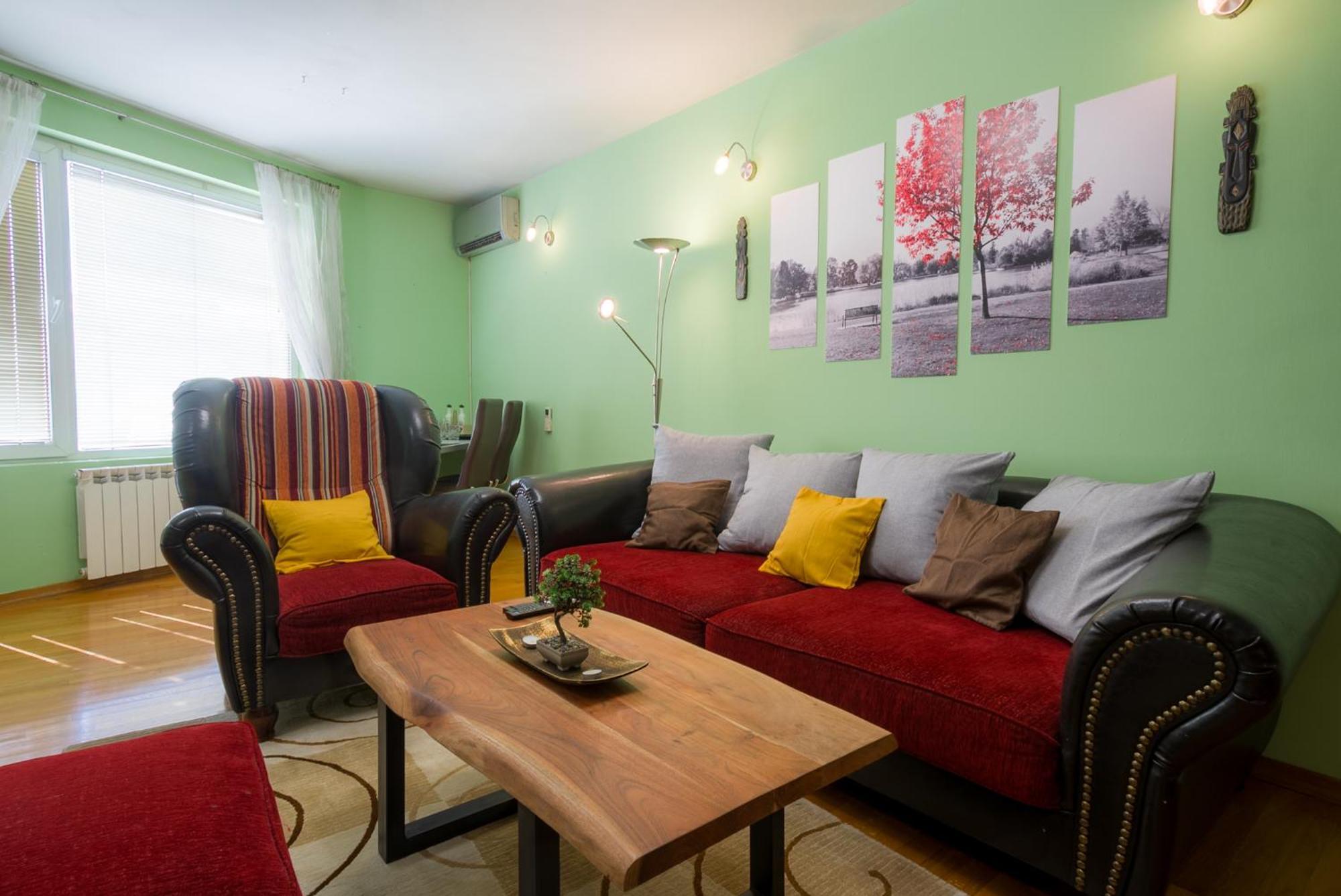 Top Center Spacious Apartment With Ac And Free Underground Parking София Экстерьер фото